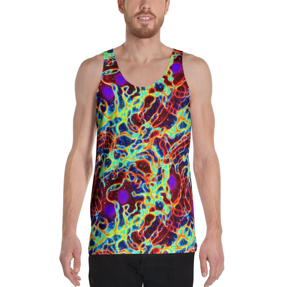 Supernova Tangle on Men's Tank Top — Front