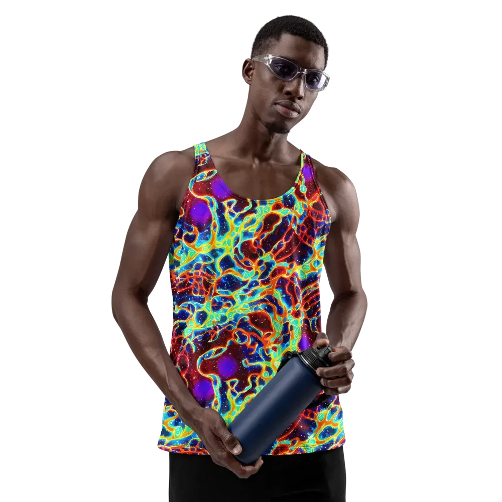 Supernova Tangle on Men's Tank Top — Front