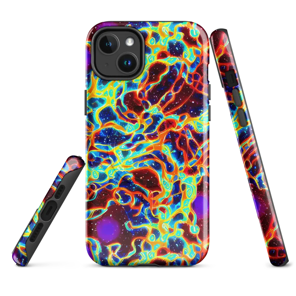 Supernova Tangle on MagSafe Tough Case for iPhone® — Front