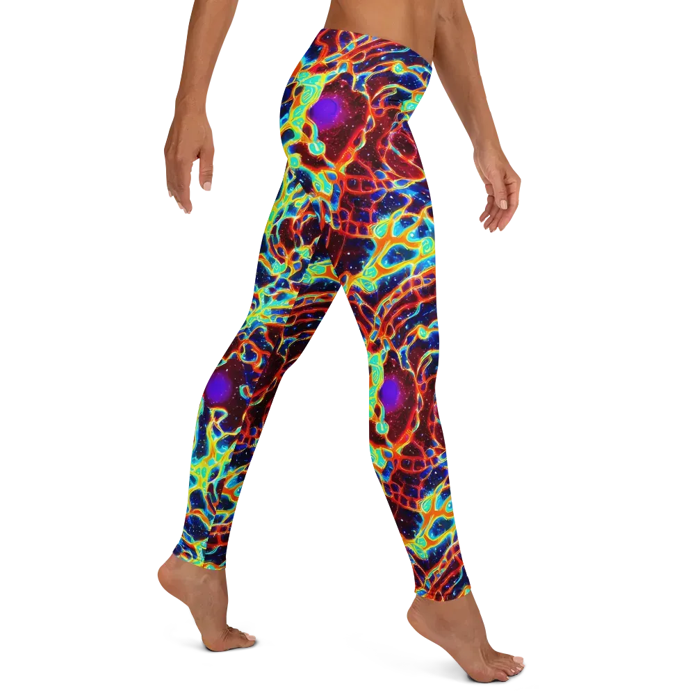 Supernova Tangle on Leggings — Right