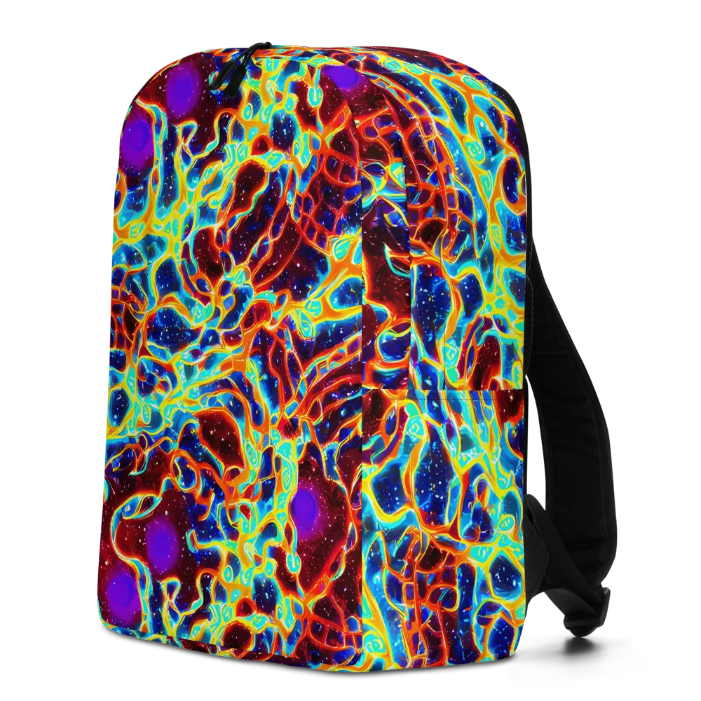 Supernova Tangle on Minimalist Backpack — Left