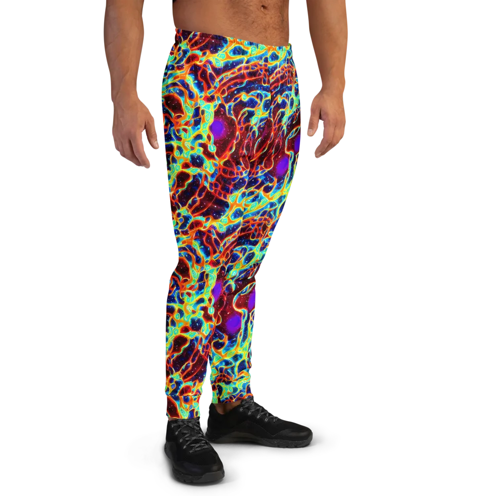Supernova Tangle on Men's Joggers — Right