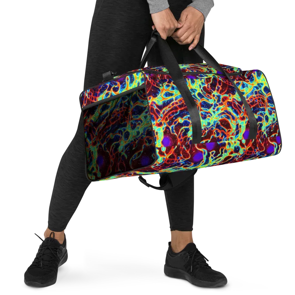 Supernova Tangle on Duffle Bag — Right Front