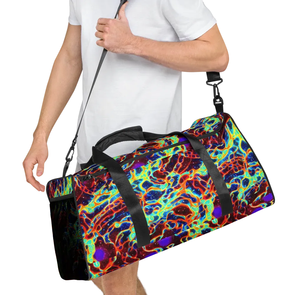 Supernova Tangle on Duffle Bag — Right Front