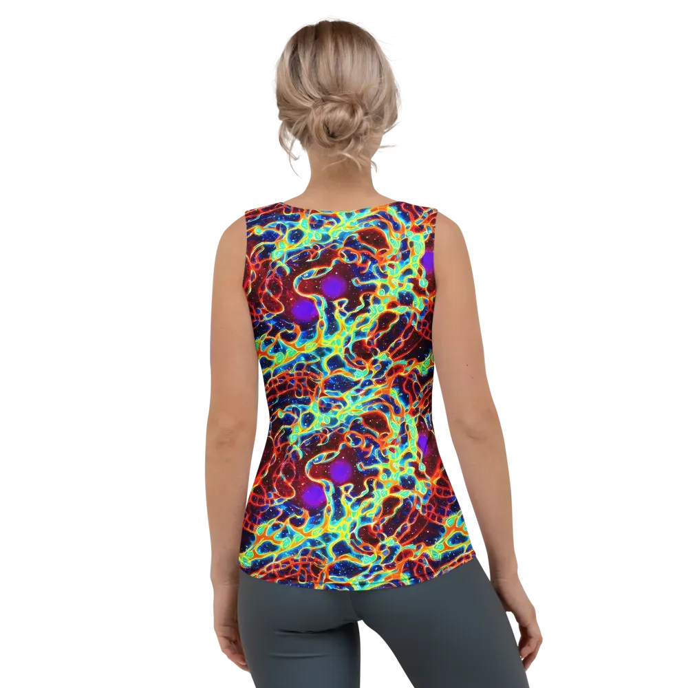 Supernova Tangle on Women's Tank Top — Back
