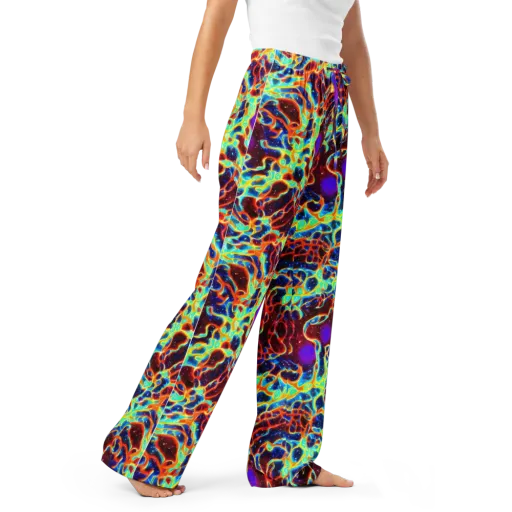Supernova Tangle on a Women's Pajama Pants