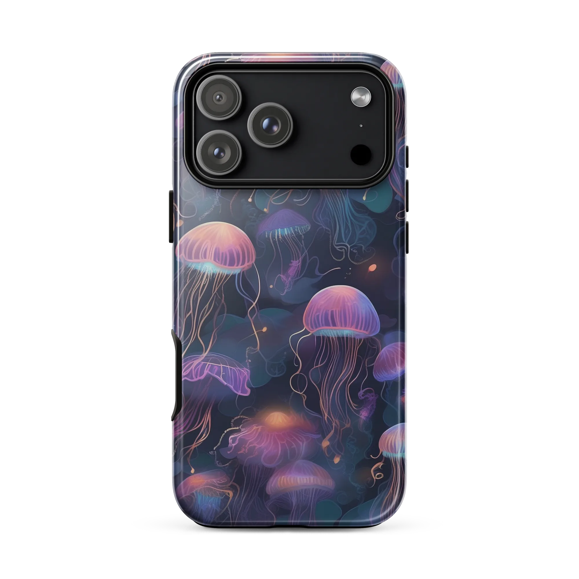 Neon Moon Jelly on Tough Case for iPhone® — Front