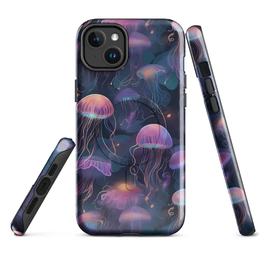 Neon Moon Jelly on MagSafe Tough Case for iPhone® — Front