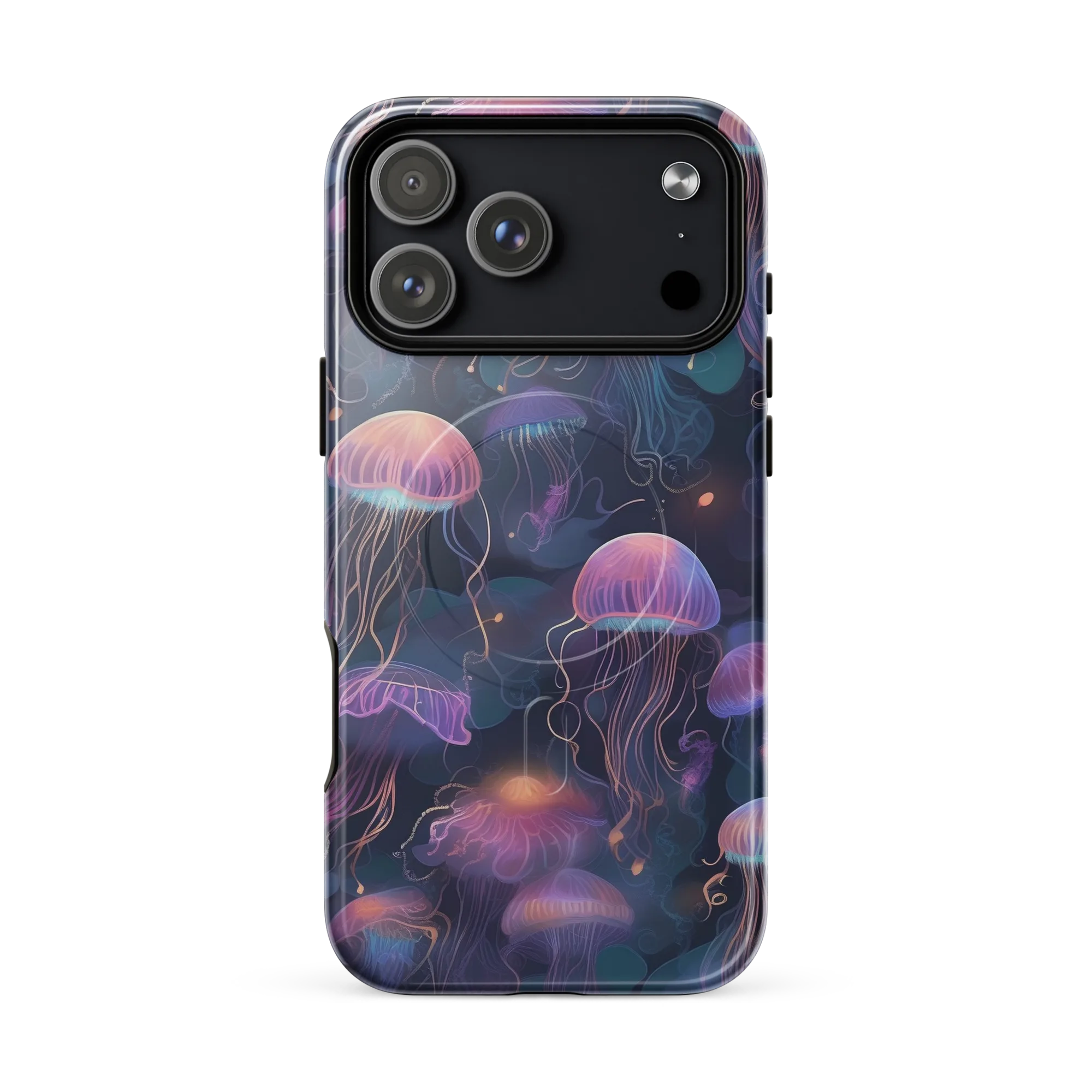 Neon Moon Jelly on MagSafe Tough Case for iPhone® — Front