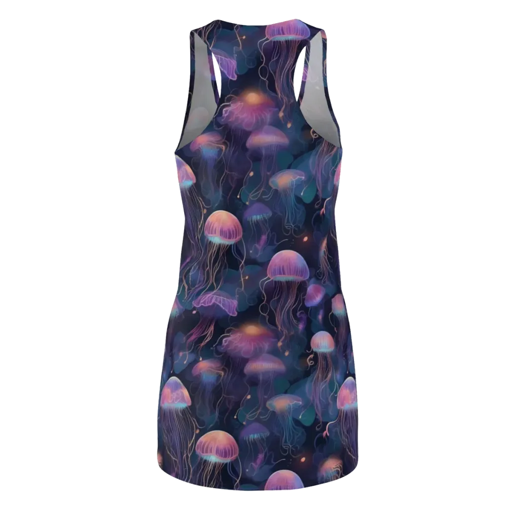 Neon Moon Jelly on Racerback Dress — Back