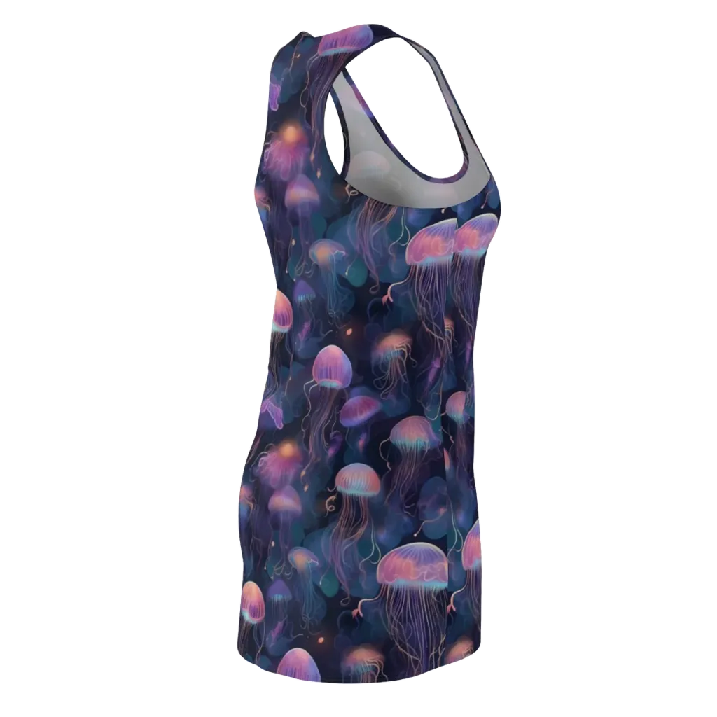 Neon Moon Jelly on Racerback Dress — Back Side