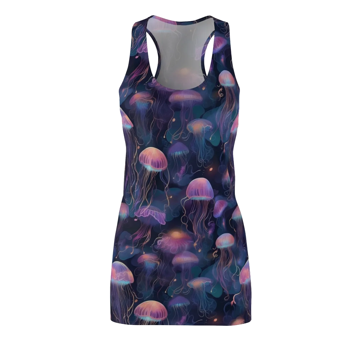 Neon Moon Jelly on Racerback Dress — Front