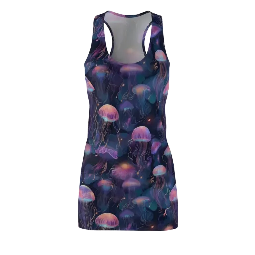 Neon Moon Jelly on a Racerback Dress