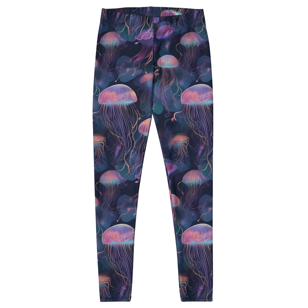 Neon Moon Jelly on Leggings — Front