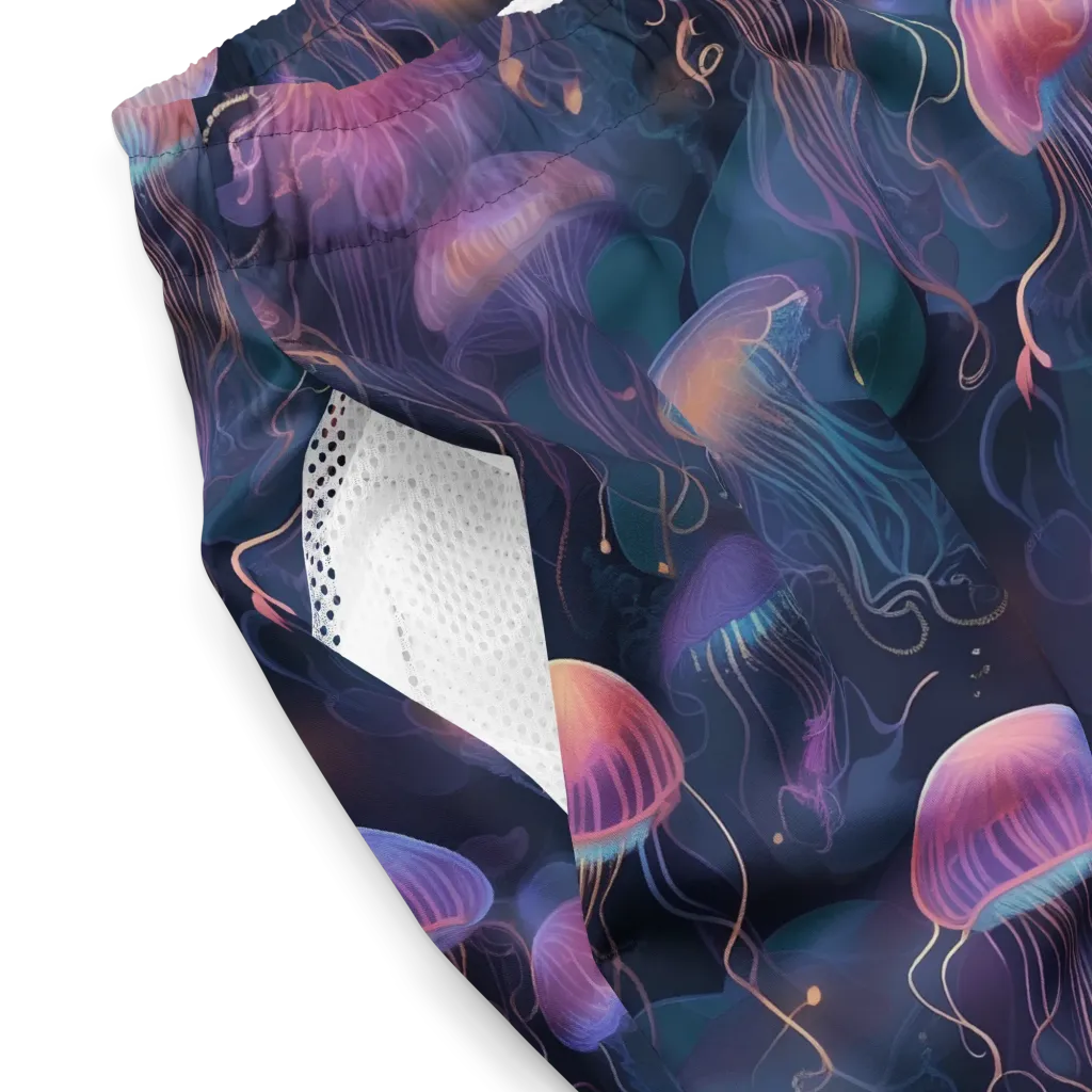 Neon Moon Jelly on Swim Trunks — Product details 2