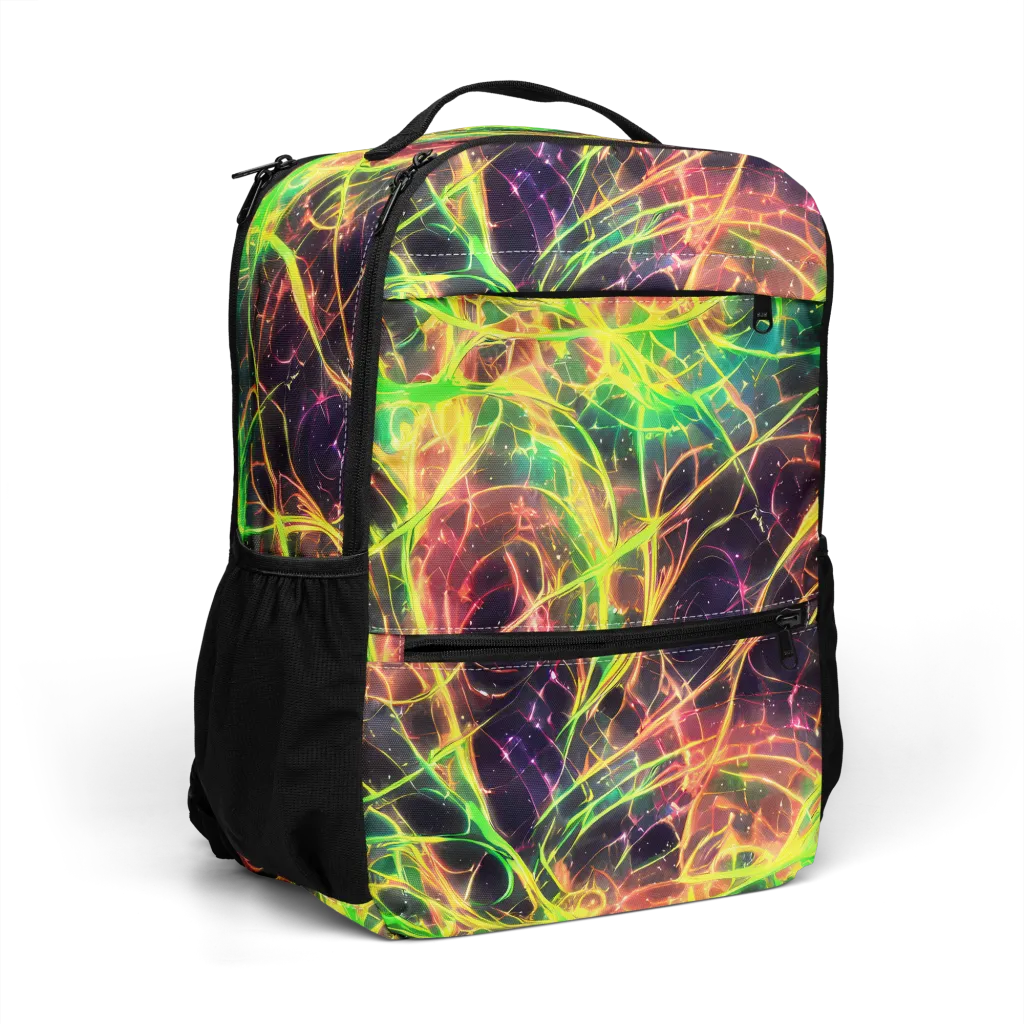 Inferno Veins on Utility Backpack — Right Front