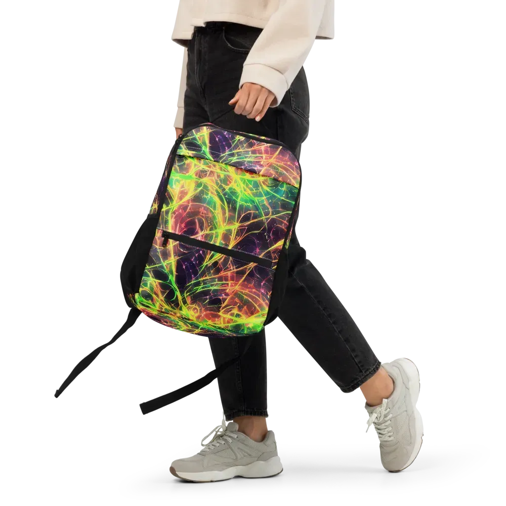 Inferno Veins on Utility Backpack — Front