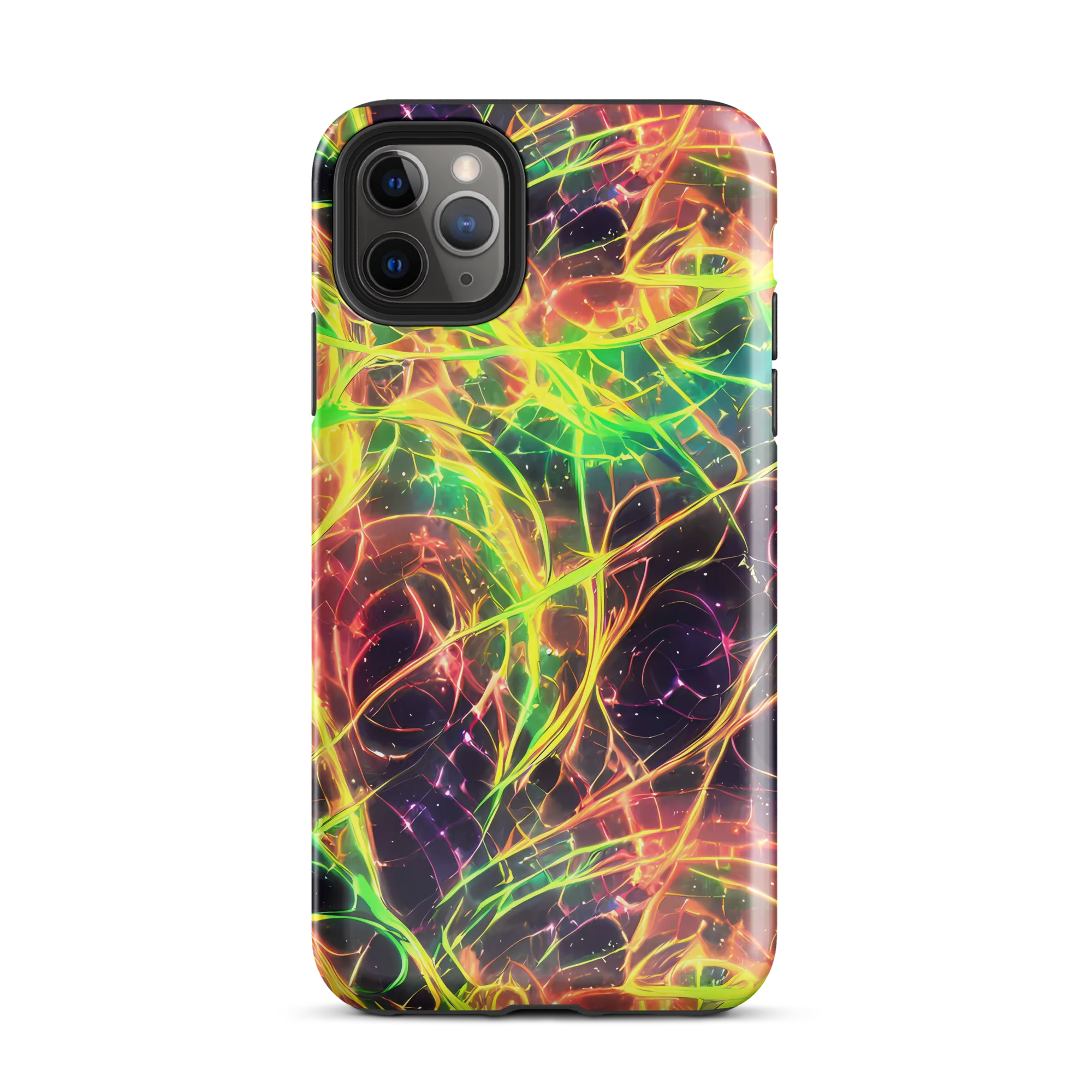 Inferno Veins on Tough Case for iPhone® — Front