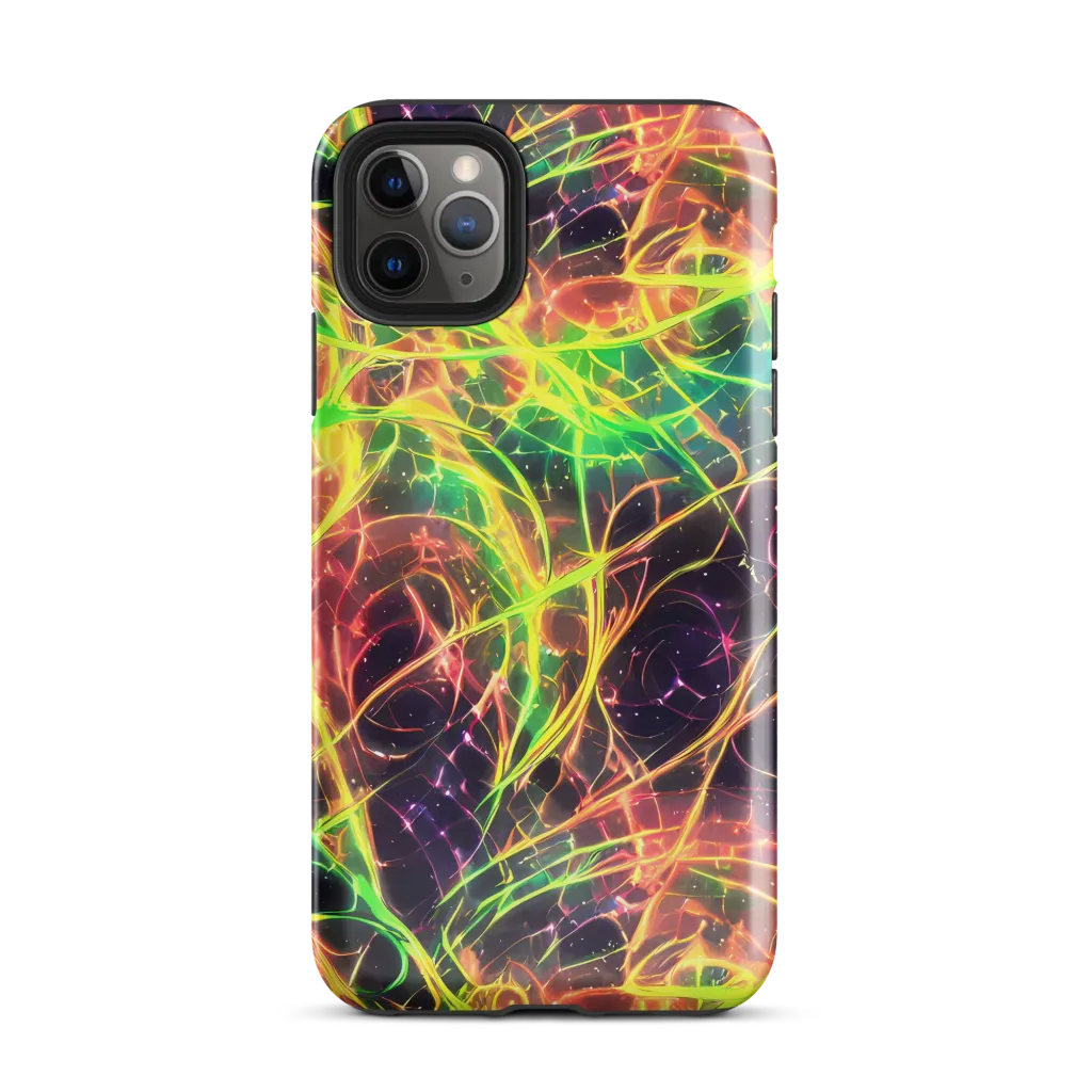 Inferno Veins on Tough Case for iPhone® — Front