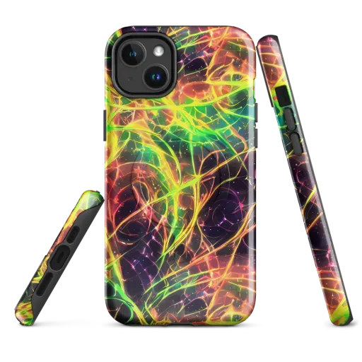 Inferno Veins on a MagSafe Tough Case for iPhone®