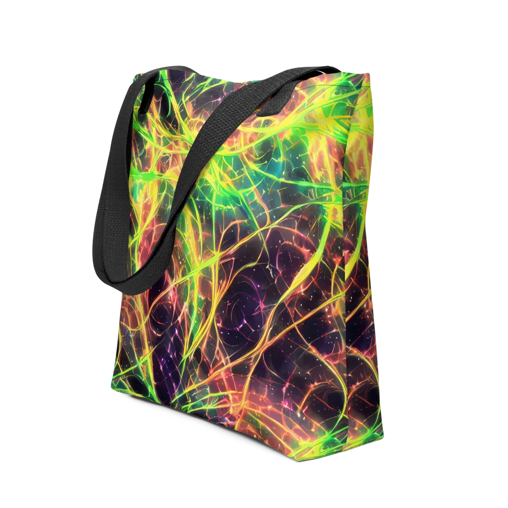 Inferno Veins on Tote Bag — Front