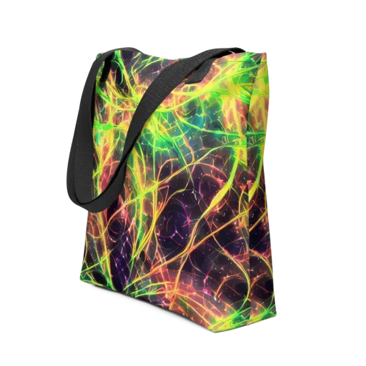 Inferno Veins on a Tote Bag