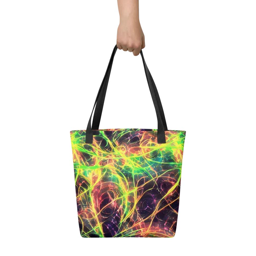 Inferno Veins on Tote Bag — Front