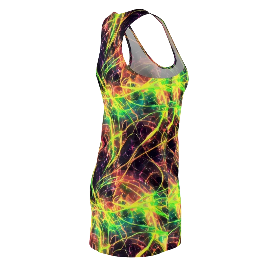 Inferno Veins on Racerback Dress — Back Side