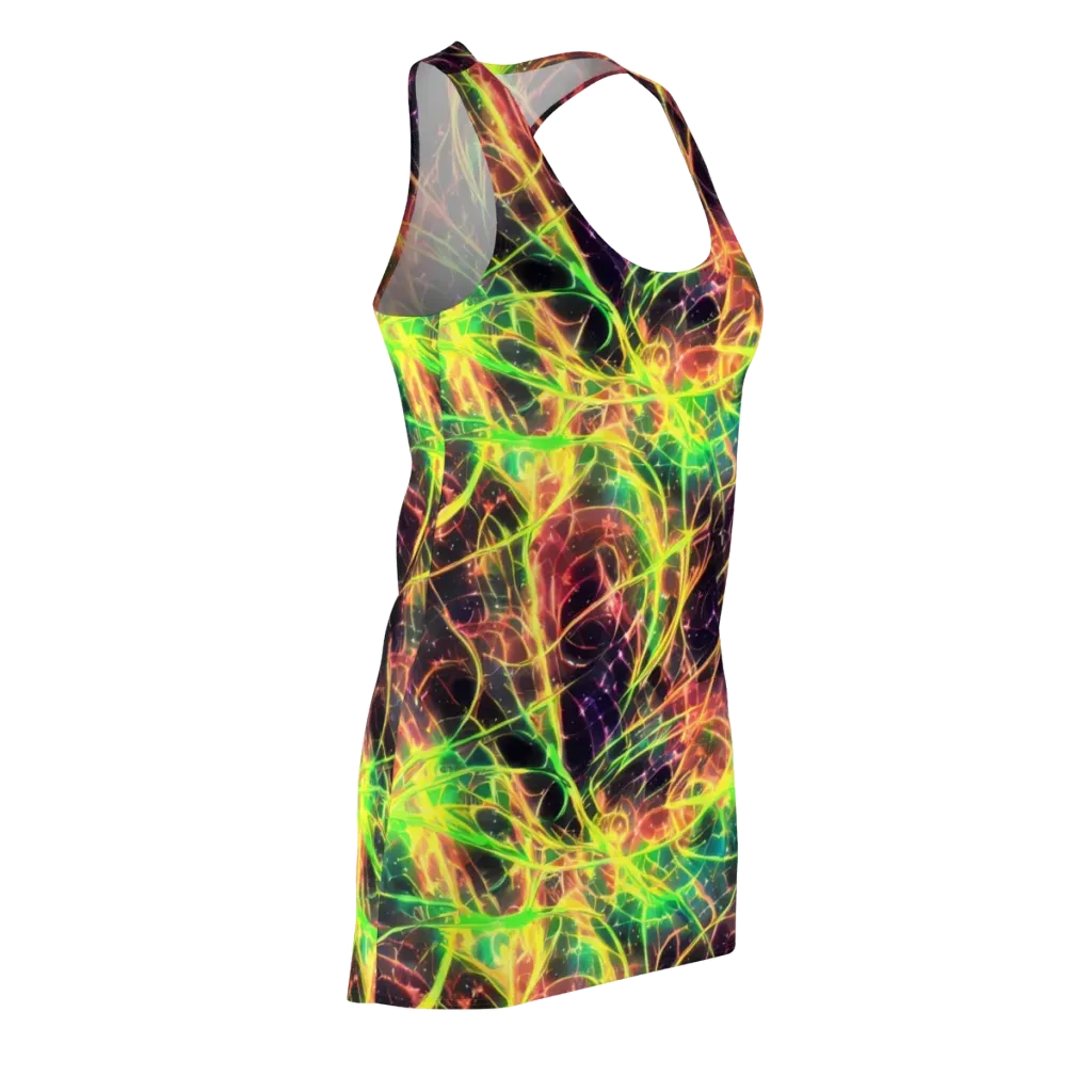 Inferno Veins on Racerback Dress — Front Side