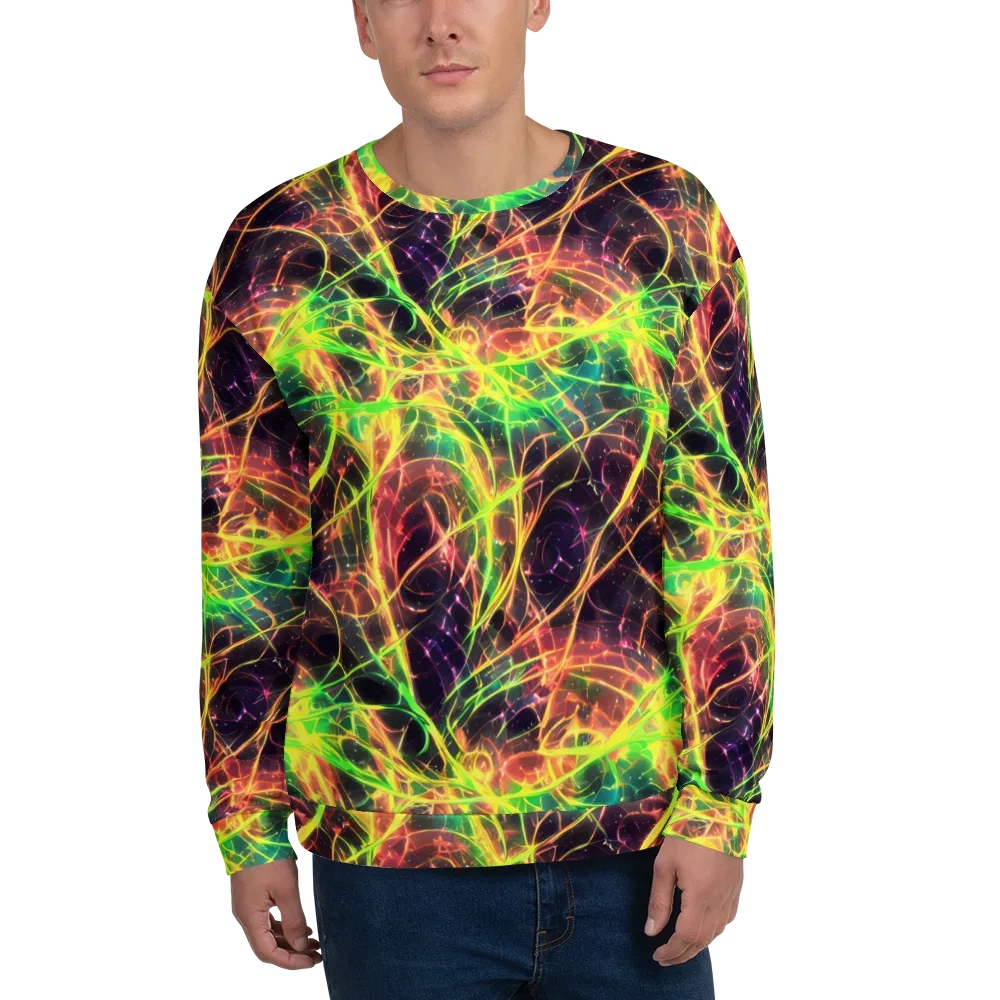 Inferno Veins on Sweatshirt — Front