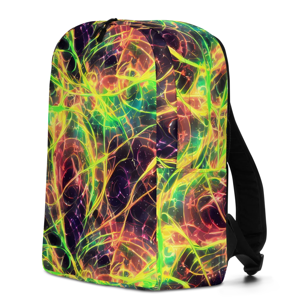 Inferno Veins on Minimalist Backpack — Left