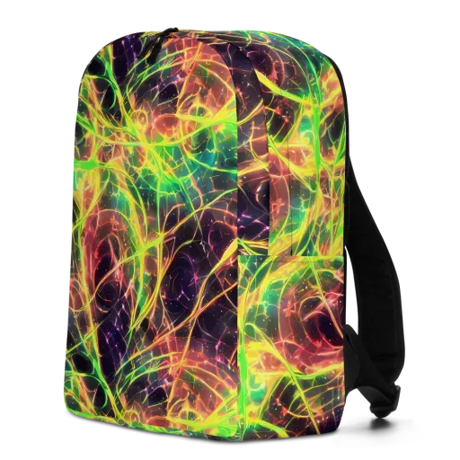 Inferno Veins on a Minimalist Backpack
