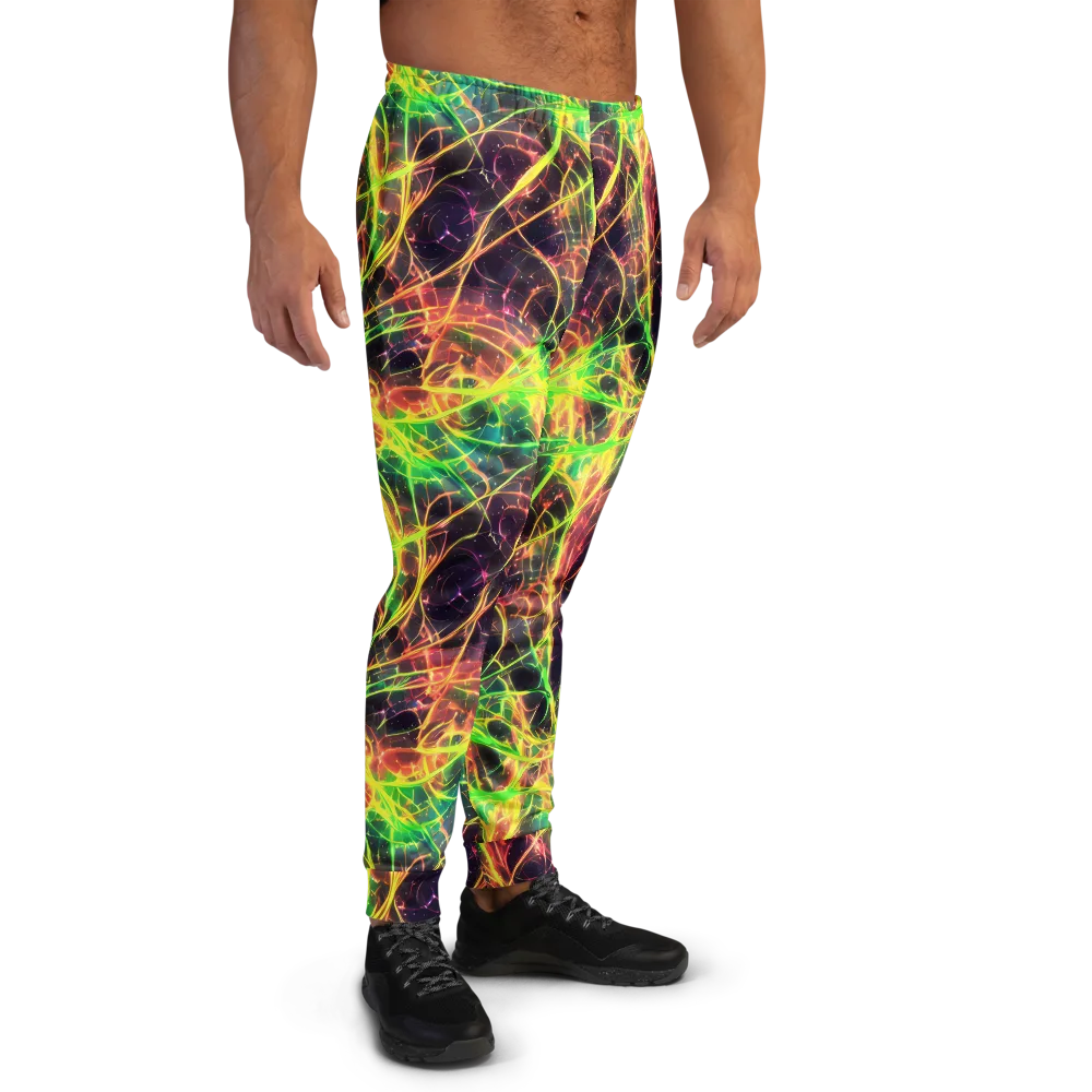 Inferno Veins on Men's Joggers — Right