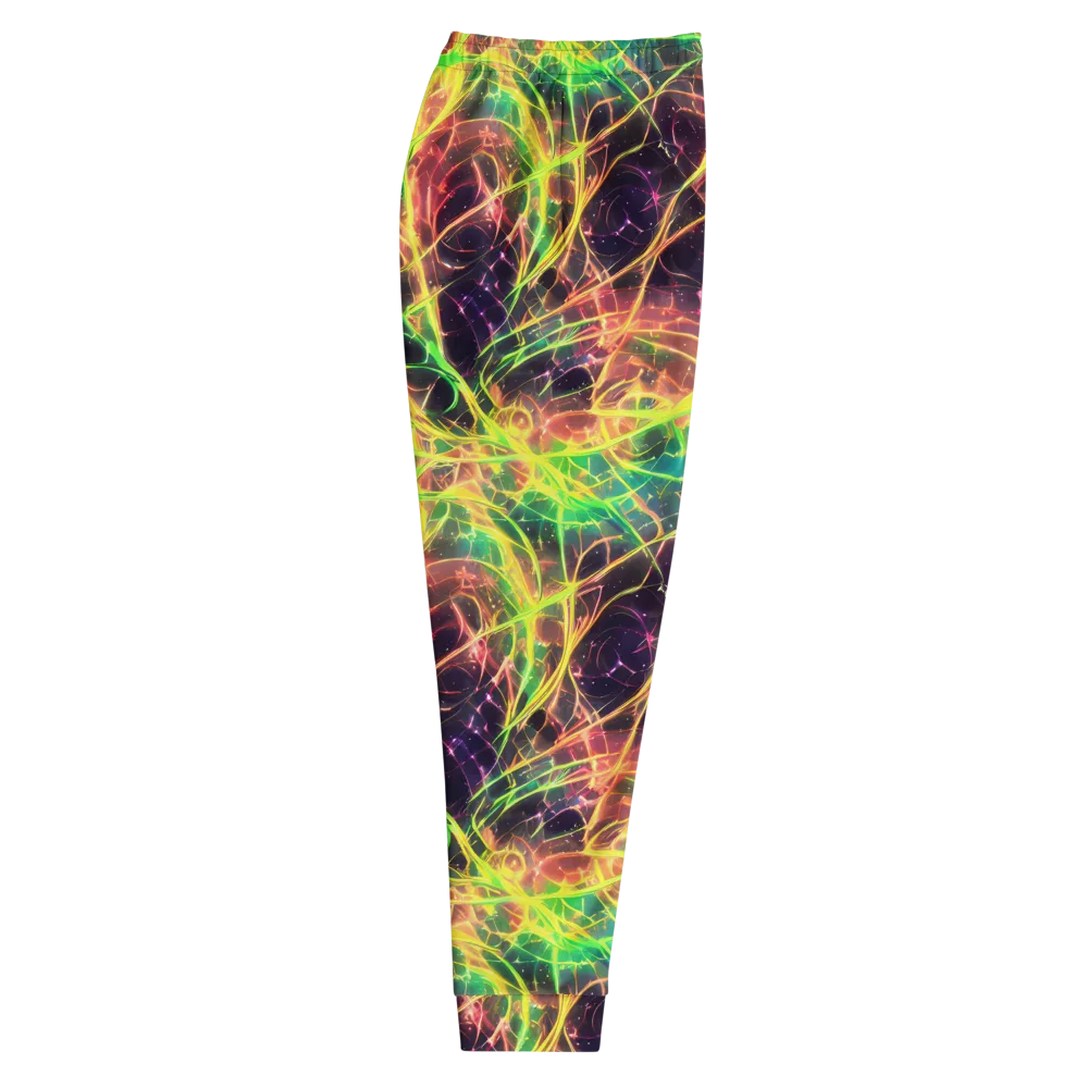 Inferno Veins on Men's Joggers — Right