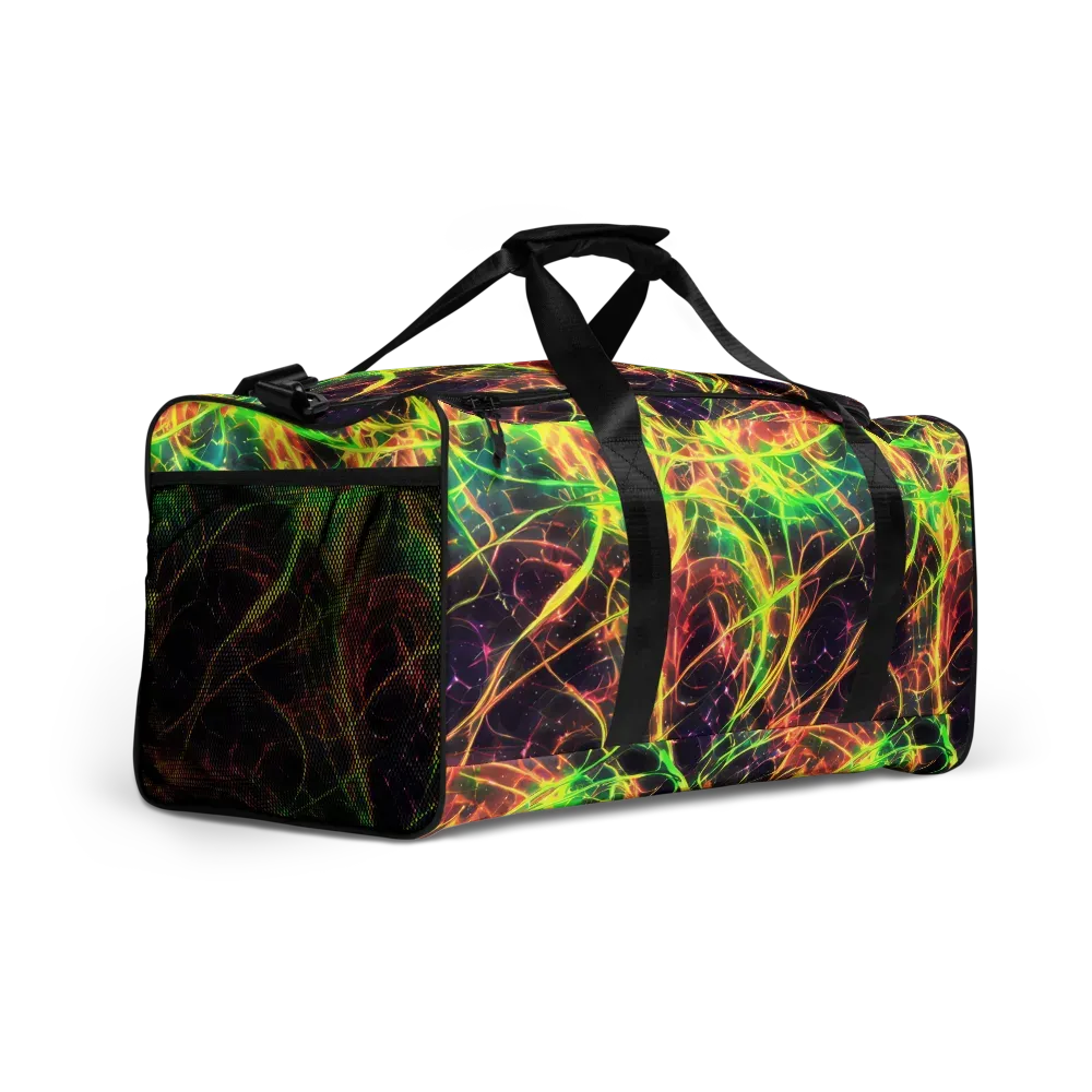 Inferno Veins on Duffle Bag — Right Front