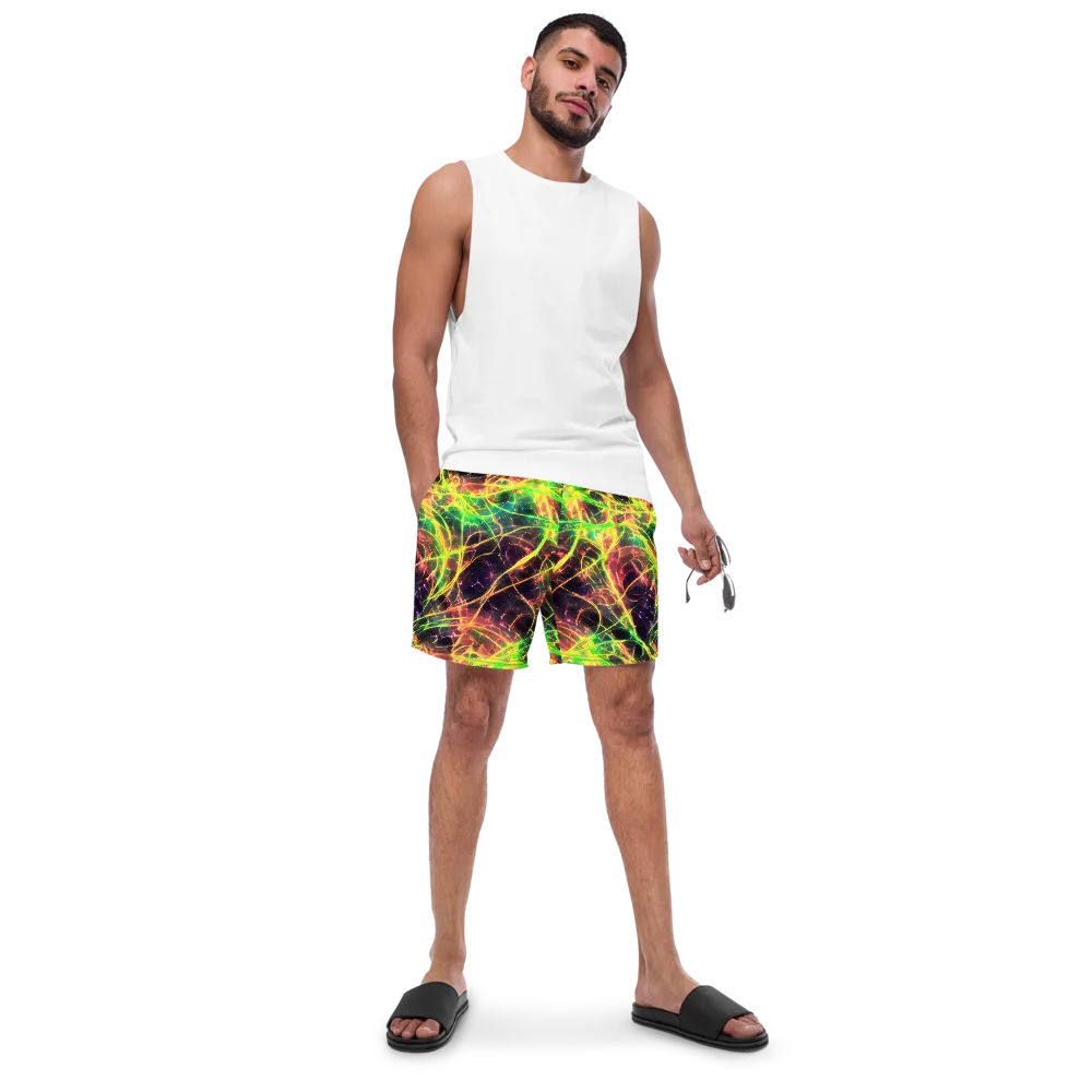 Inferno Veins on Swim Trunks — Front