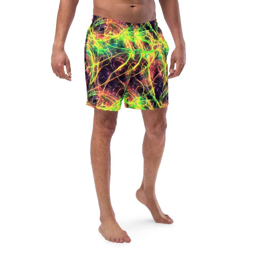 Inferno Veins on Swim Trunks — Front