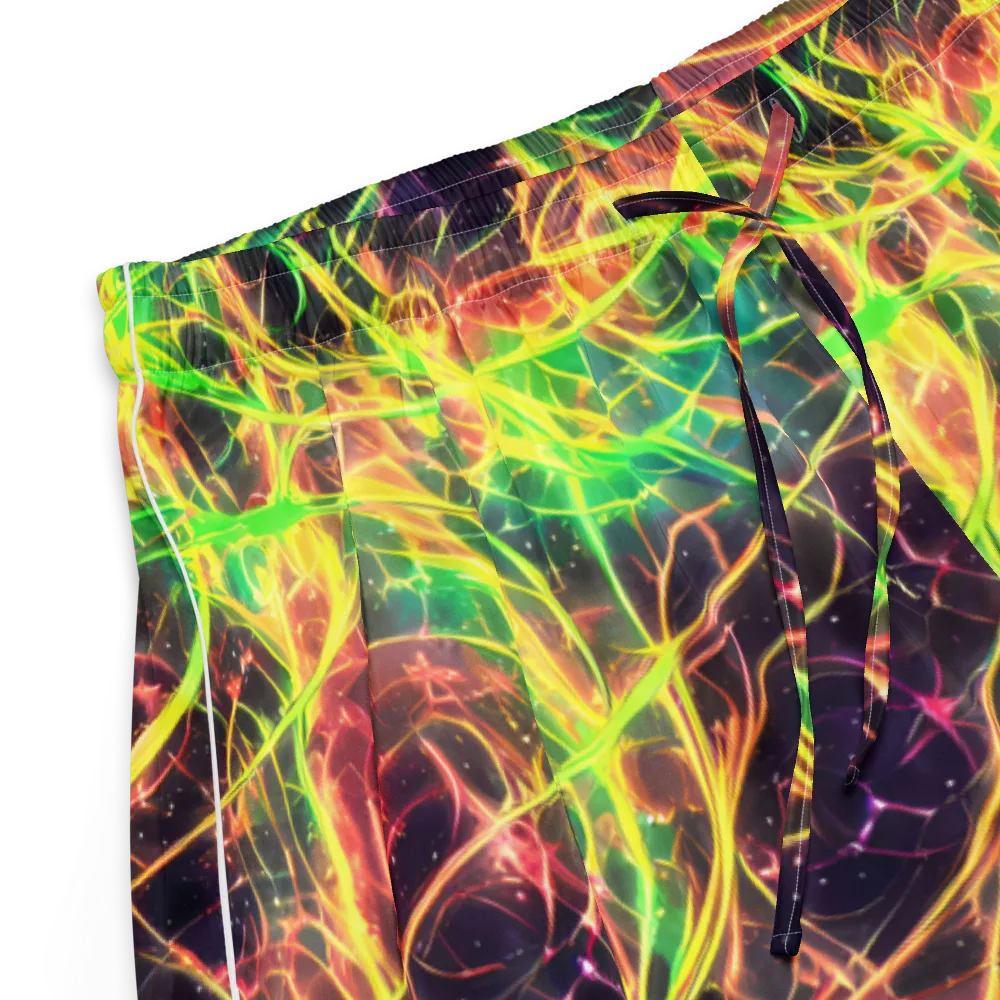 Inferno Veins on Women's Pajama Shorts — Product details
