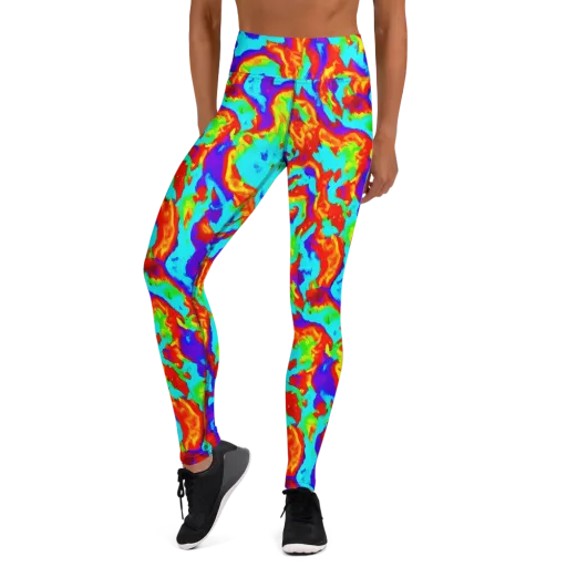 Candy Riot on a Yoga Leggings