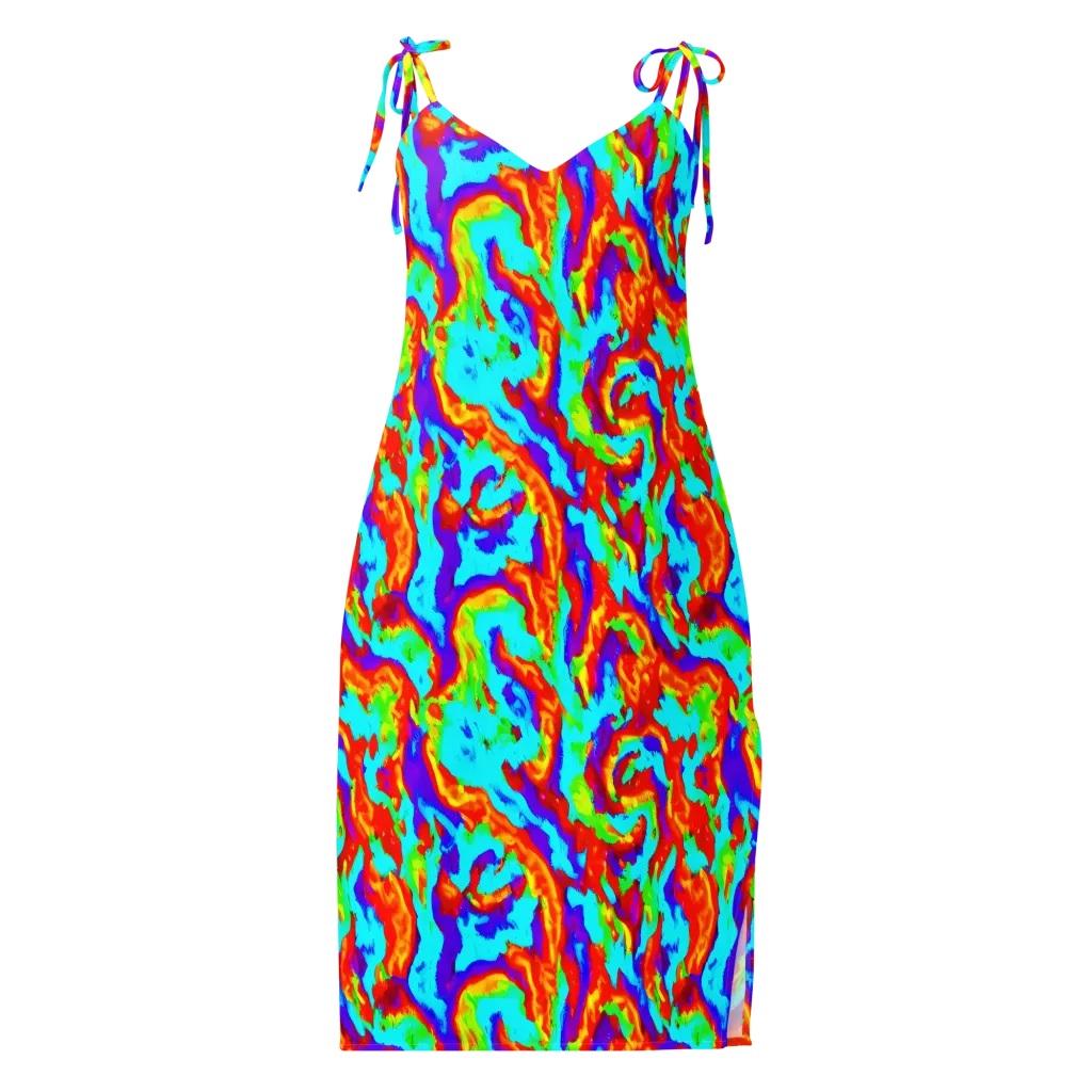 Candy Riot on Slip Dress — Front