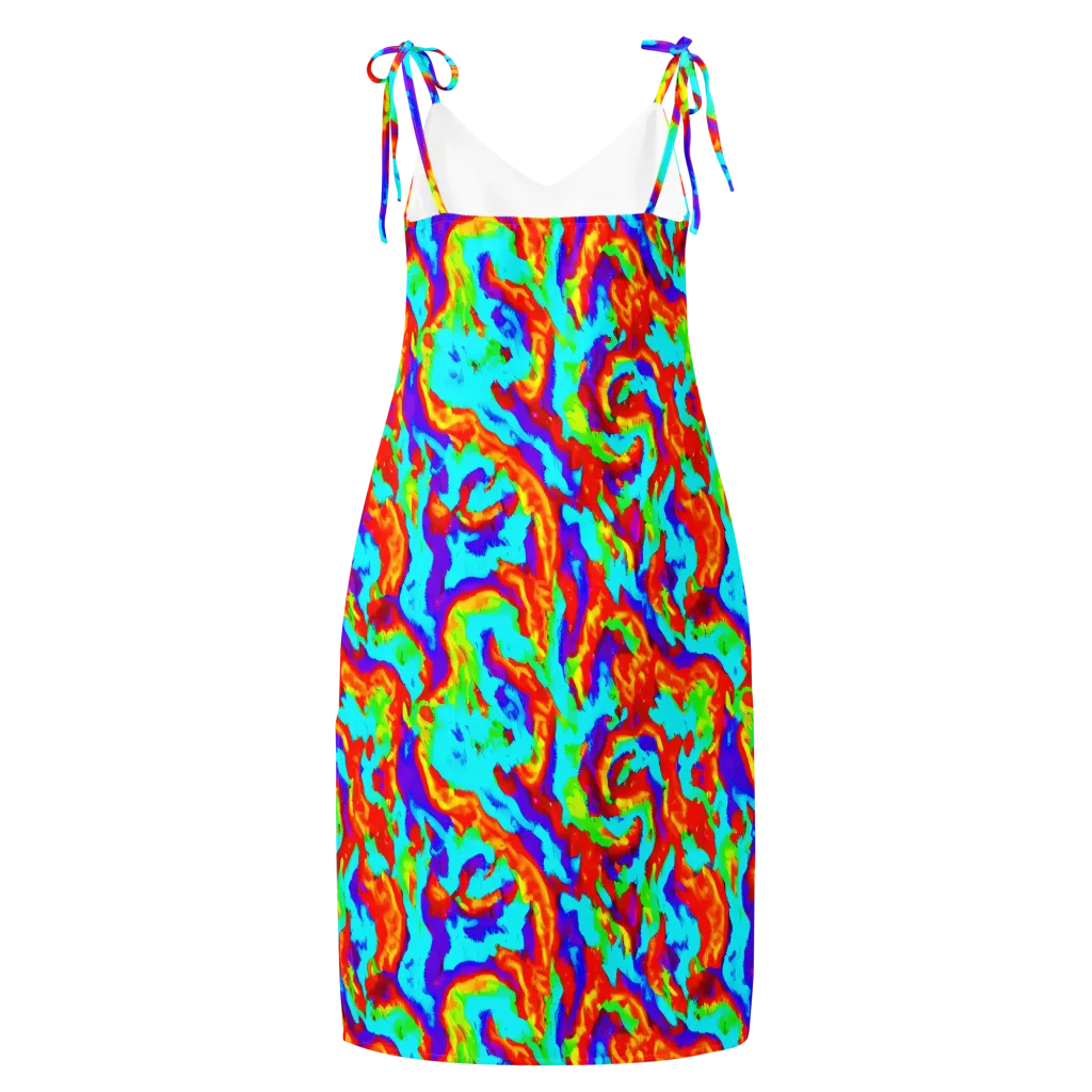 Candy Riot on Slip Dress — Back