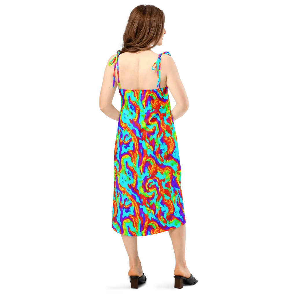 Candy Riot on Slip Dress — Back