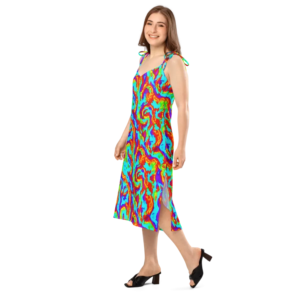Candy Riot on Slip Dress — Left Front
