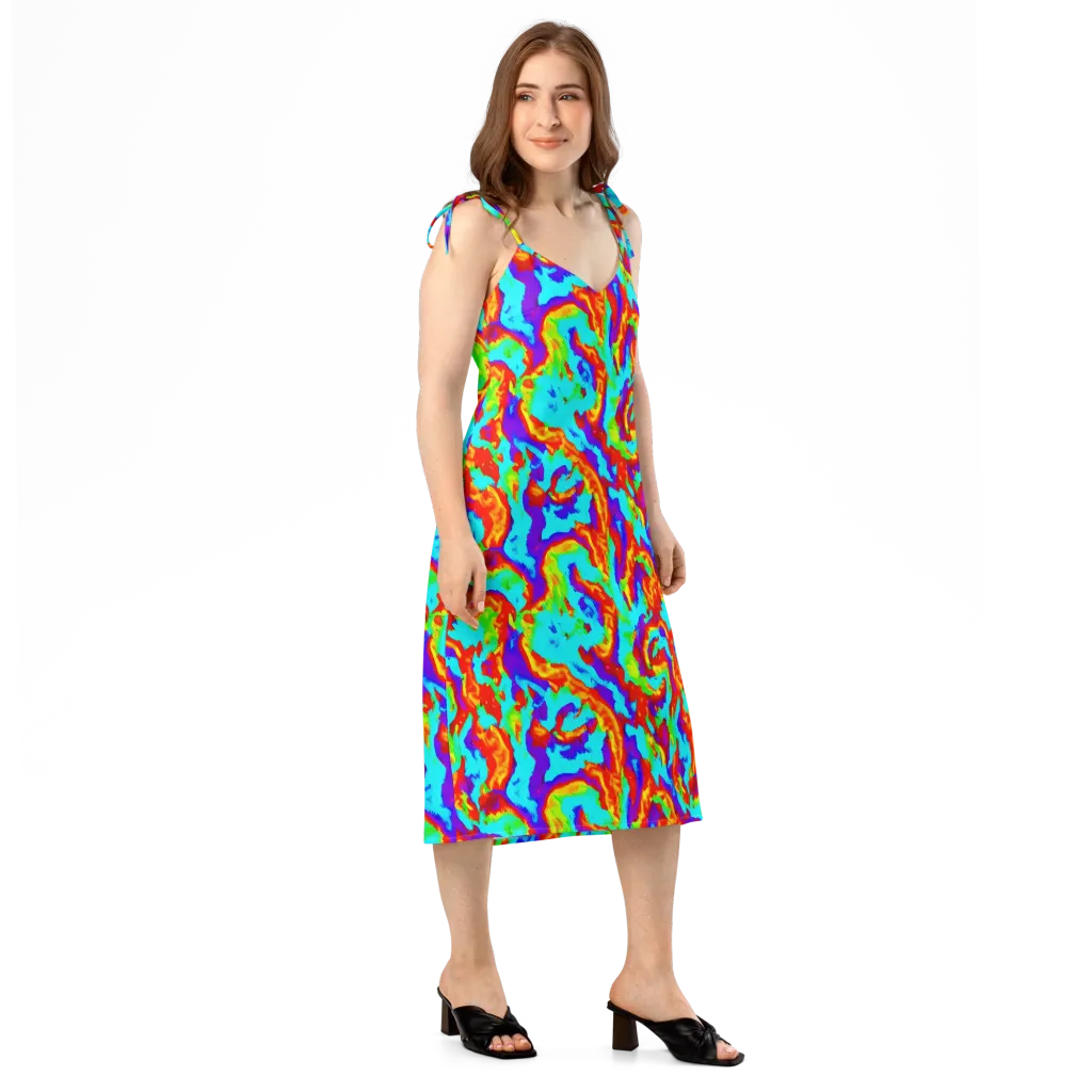 Candy Riot on Slip Dress — Right Front