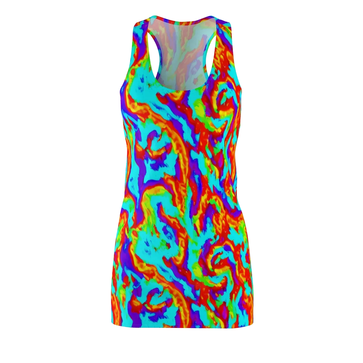 Candy Riot on Racerback Dress — Front