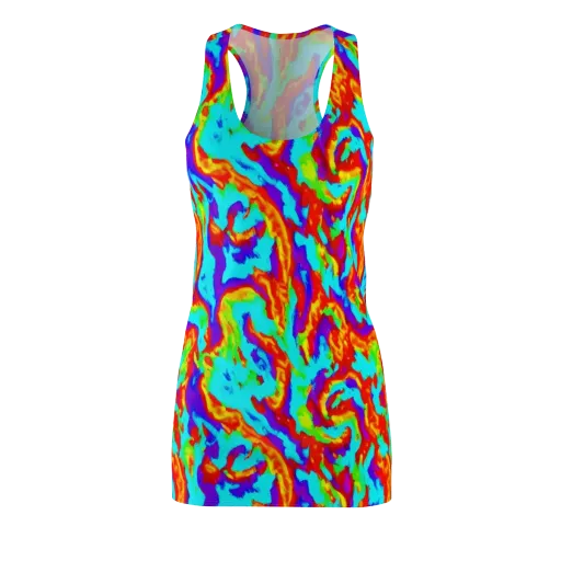 Candy Riot on a Racerback Dress