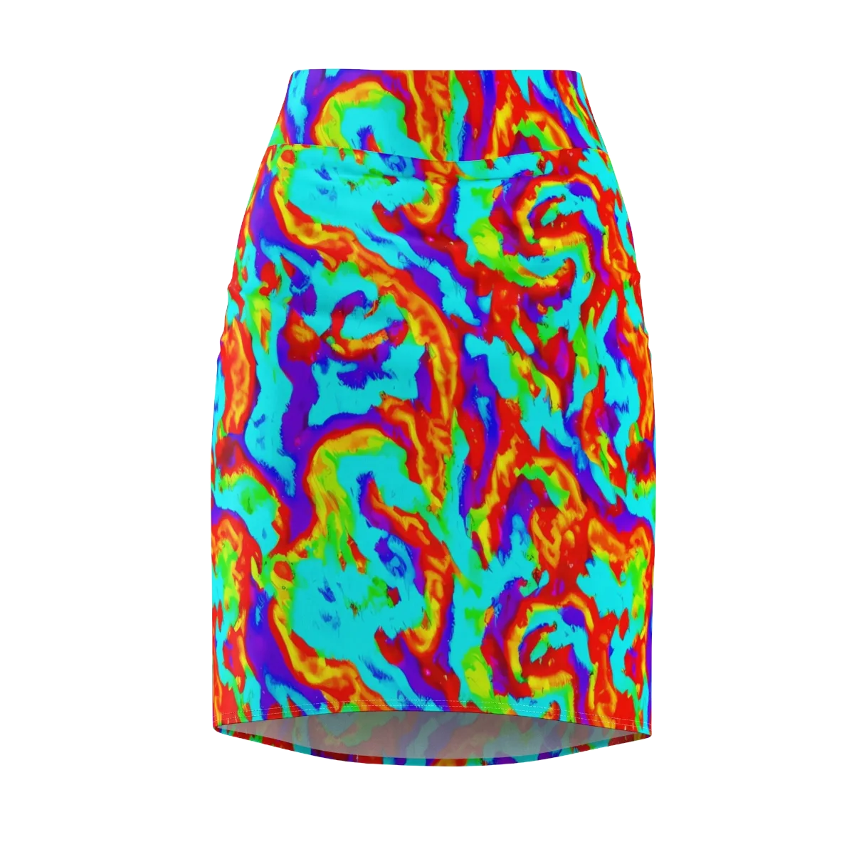 Candy Riot on Pencil Skirt — Front