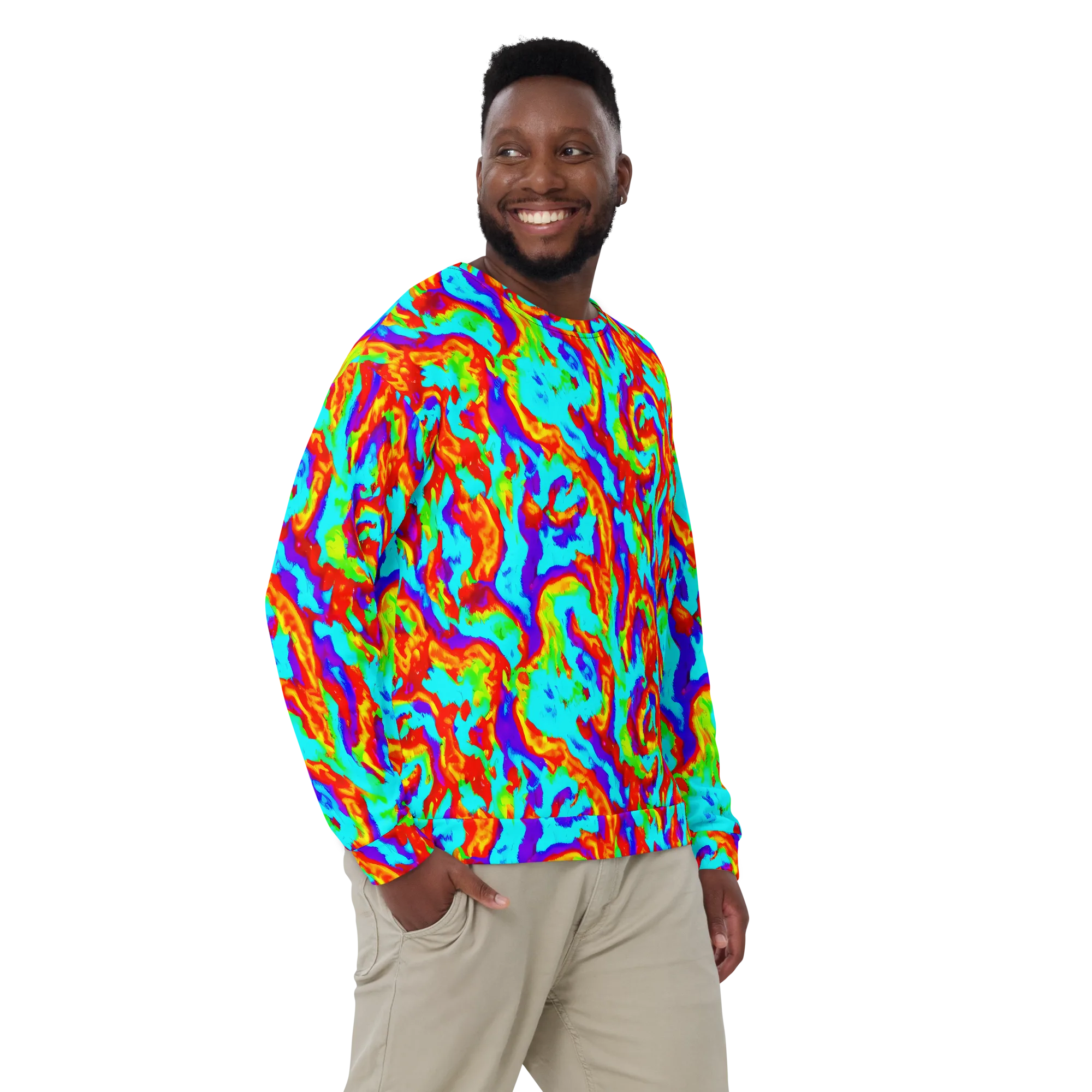 Candy Riot on Sweatshirt — Front