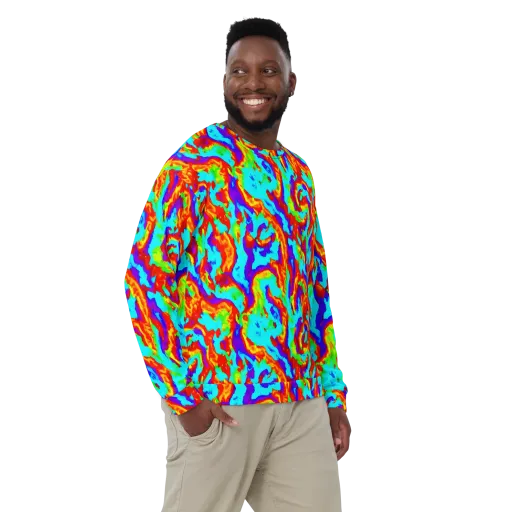 Candy Riot on a Sweatshirt