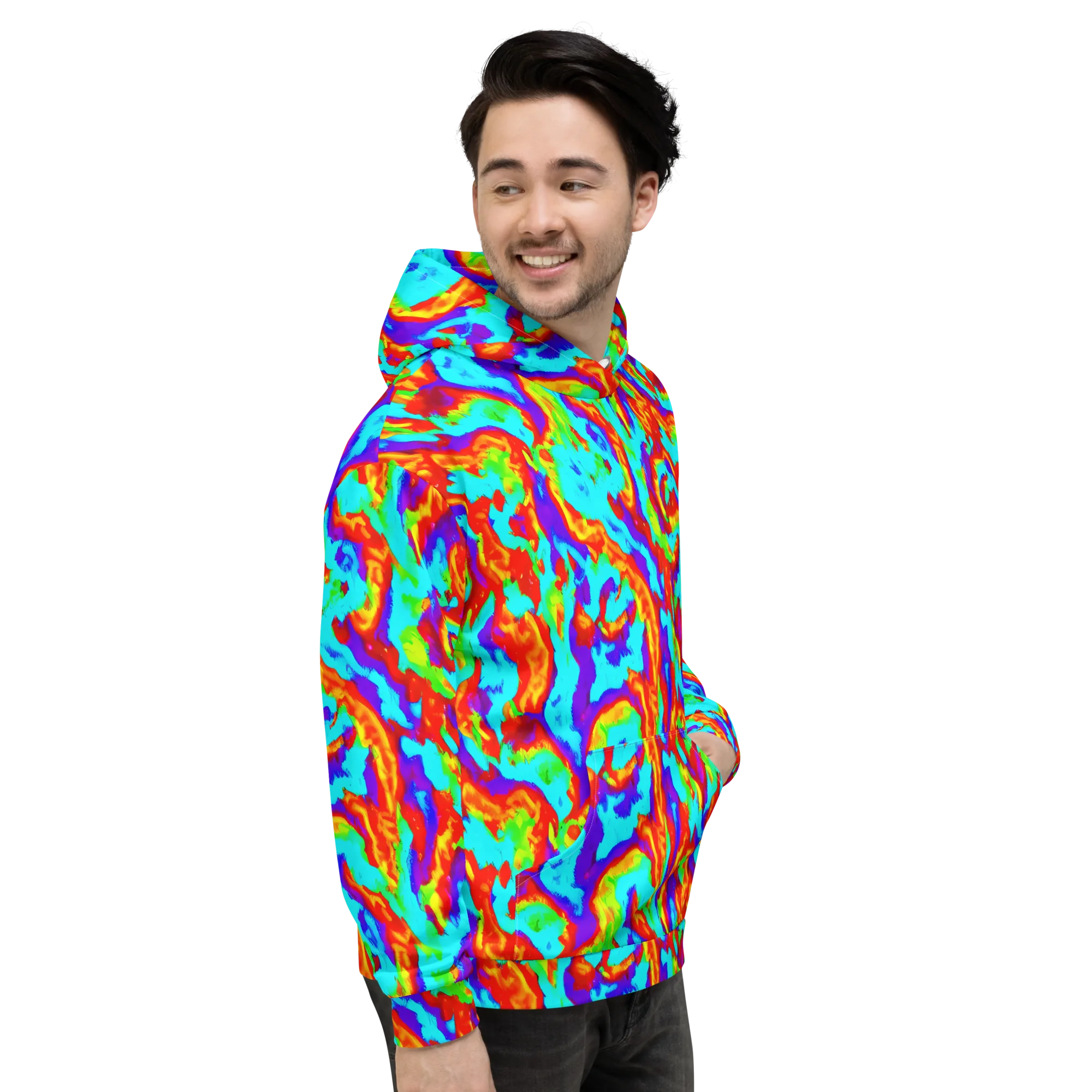 Candy Riot on Hoodie — Right